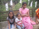mother Monika shah Priyanka shah